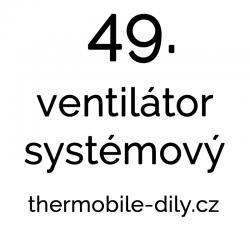 49. Ventilátor systémový
