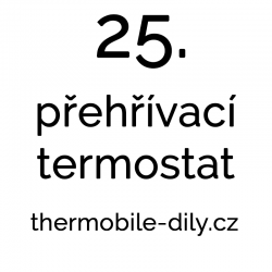 25. Přehřívací termostat